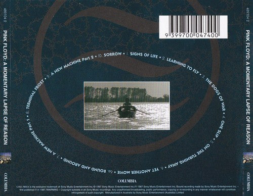 Pink Floyd : A Momentary Lapse Of Reason (CD, Album, RE, RM)