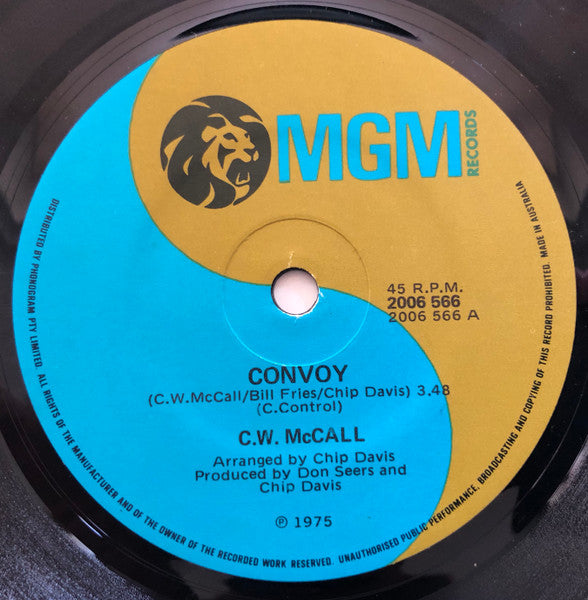 C.W. McCall : Convoy (7", Single)