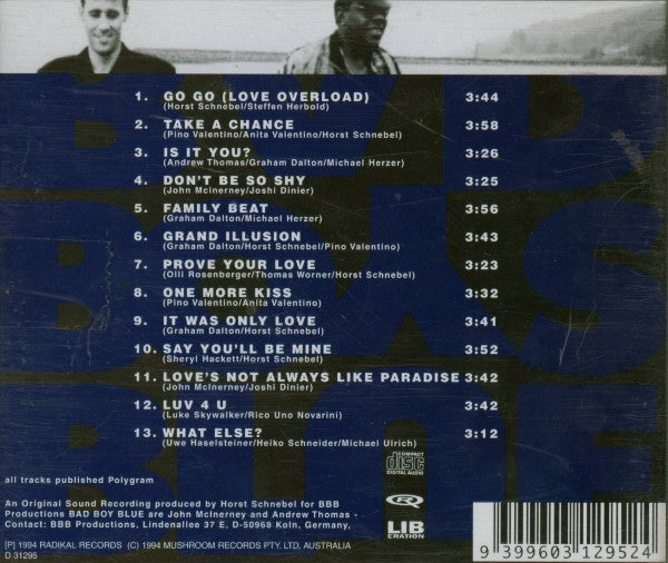 Bad Boys Blue : To Blue Horizons (CD, Album)