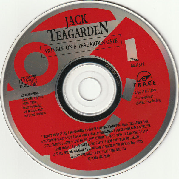 Jack Teagarden : Swingin' On A Teagarden Gate (CD, Comp)