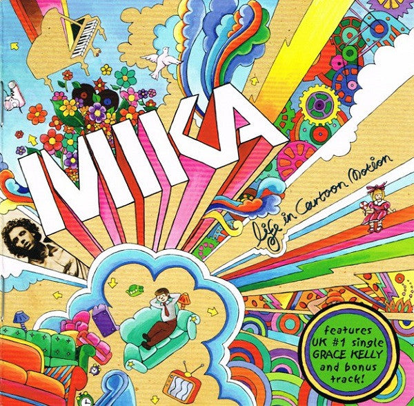 MIKA (8) : Life In Cartoon Motion (CD, Album, Enh)