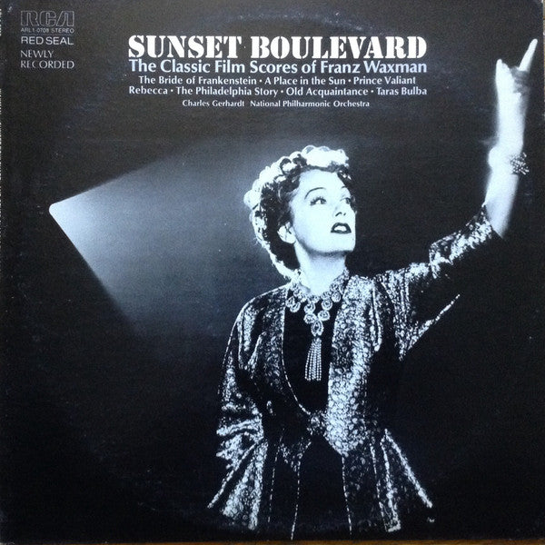 Franz Waxman / National Philharmonic Orchestra / Charles Gerhardt : Sunset Boulevard - The Classic Film Scores Of Franz Waxman (LP, Album)