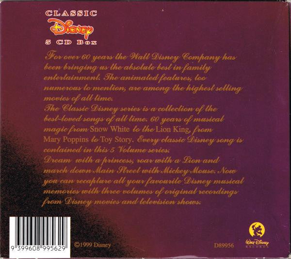Various : Classic Disney (5 CD Box) 60 Years Of Musical Magic (5xCD, Comp + Box)