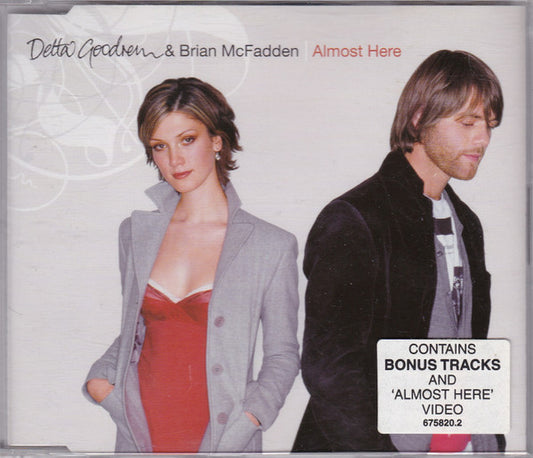 Delta Goodrem & Brian McFadden : Almost Here (CD, Single, Enh)