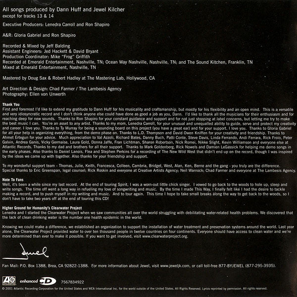 Jewel : This Way (CD, Album, Enh)