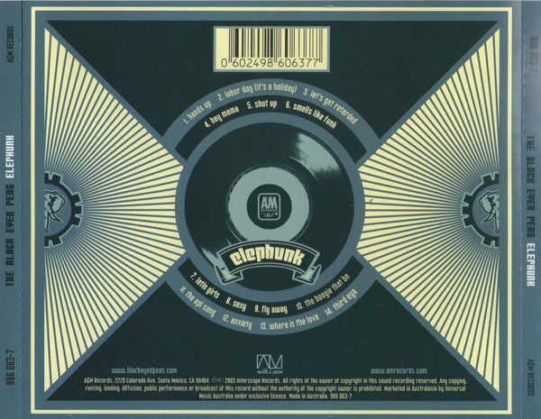 The Black Eyed Peas* : Elephunk (CD, Album)