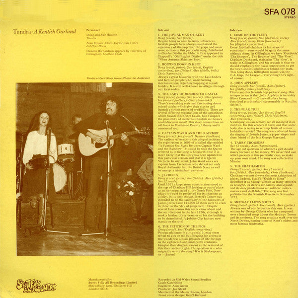 Tundra (15) : A Kentish Garland (LP)