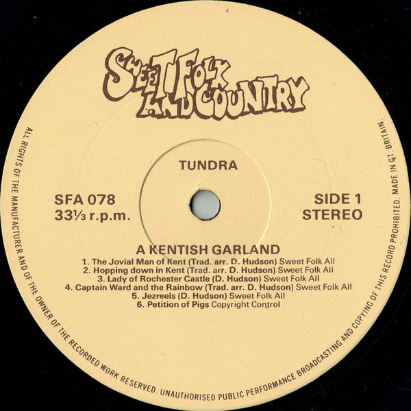 Tundra (15) : A Kentish Garland (LP)