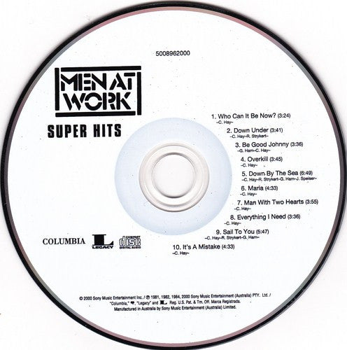 Men At Work : Super Hits (CD, Comp)