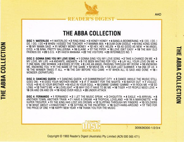 ABBA : The ABBA Collection (4xCD, Comp + Box)
