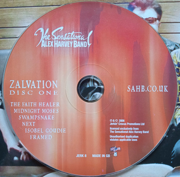 The Sensational Alex Harvey Band : Zalvation - Live In The 21st Century (2xCD, Album, Gat)