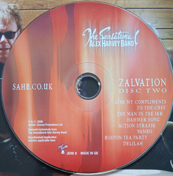 The Sensational Alex Harvey Band : Zalvation - Live In The 21st Century (2xCD, Album, Gat)