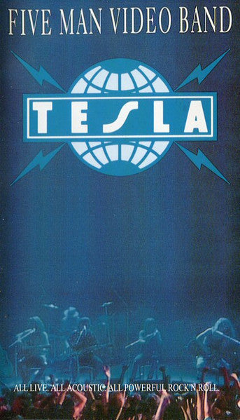 Tesla : Five Man Video Band (VHS, Album, PAL, Hi-)