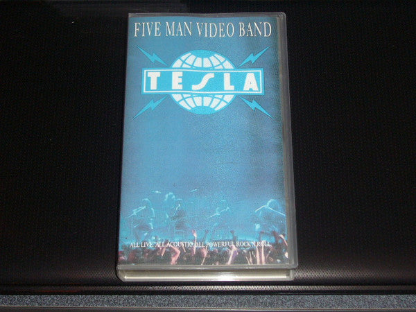 Tesla : Five Man Video Band (VHS, Album, PAL, Hi-)