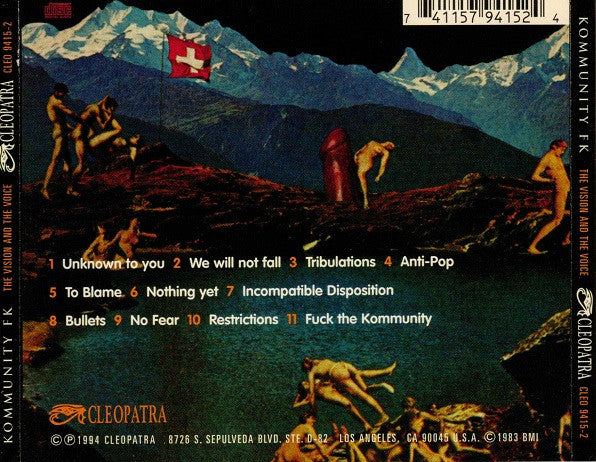 Kommunity FK : The Vision And The Voice (CD, Album, RE)