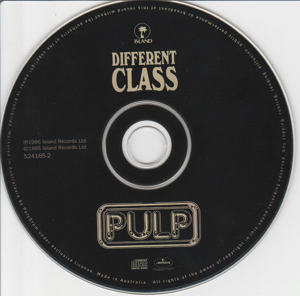 Pulp : Different Class (CD, Album)