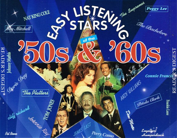 Various : Easy Listening Stars Of The '50s And '60s (5xCD, Comp, RM + 2xBox)