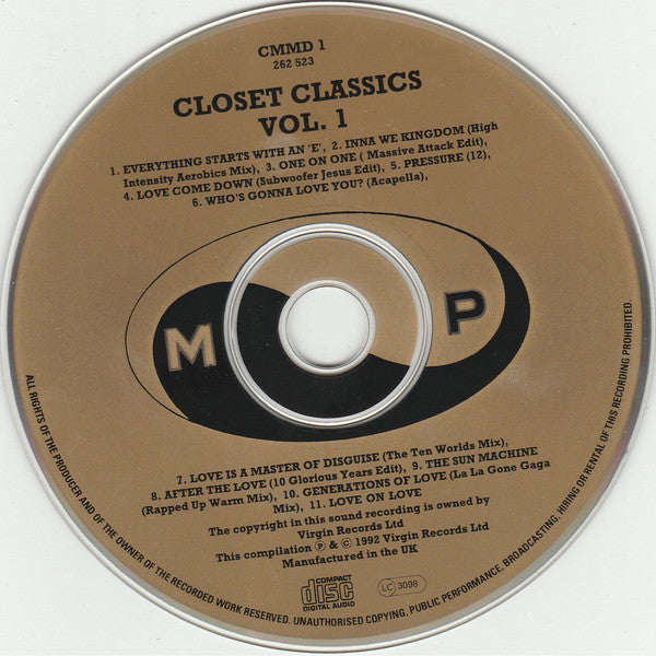 Various : Closet Classics Volume 1 - The More Protein Sampler (CD, Comp)