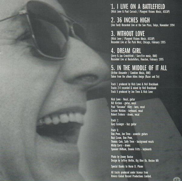 Nick Lowe & The Impossible Birds : Live! On The Battlefield (CD, EP)