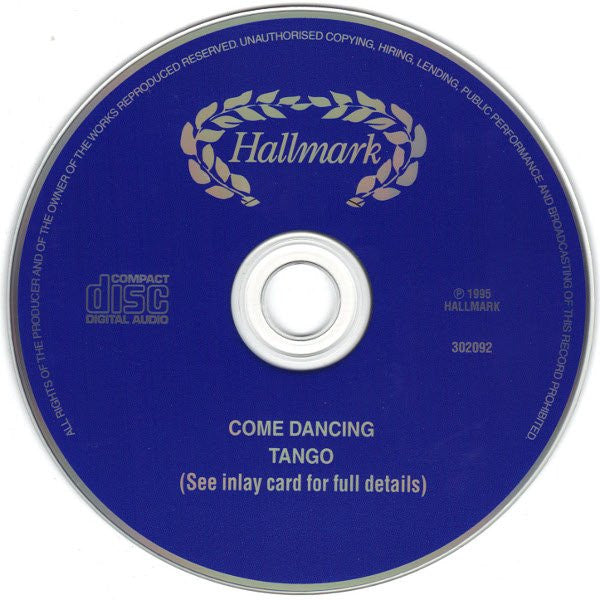 The Ballroom Dance Orchestra : Come Dancing - Tango (CD, Album)