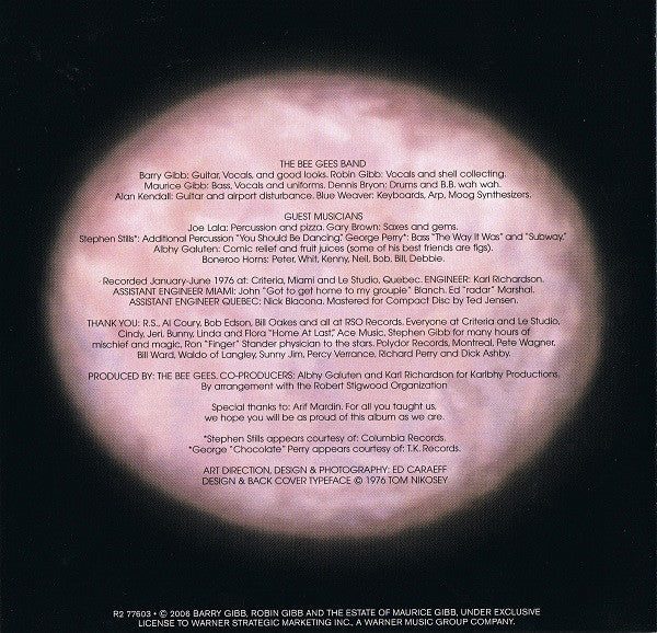 Bee Gees : Children Of The World (CD, Album, RE)