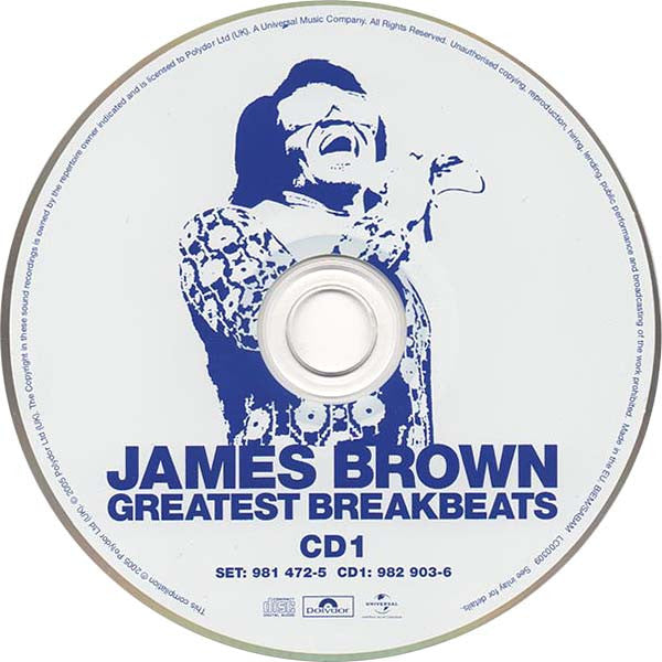 James Brown : Greatest Breakbeats (2xCD, Comp)