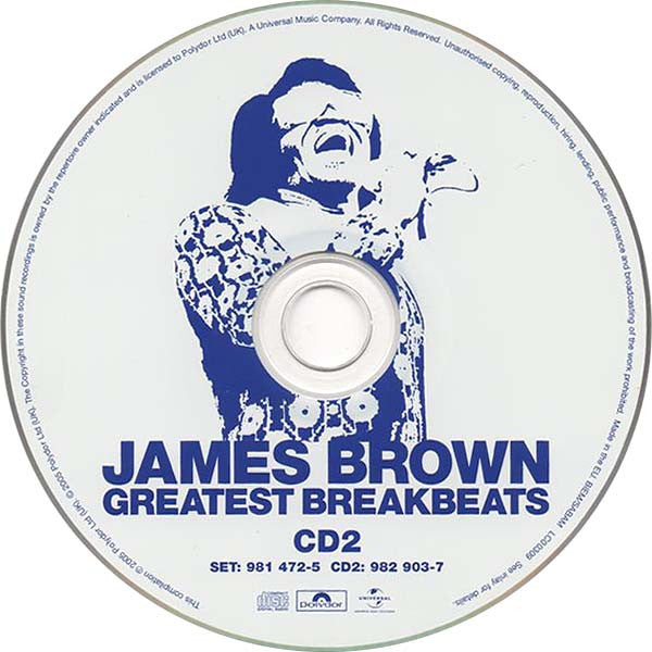 James Brown : Greatest Breakbeats (2xCD, Comp)