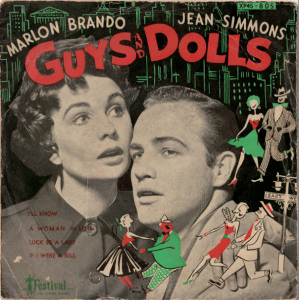 Marlon Brando / Jean Simmons (2) : Samuel Goldwyn's Guys And Dolls (7", EP)