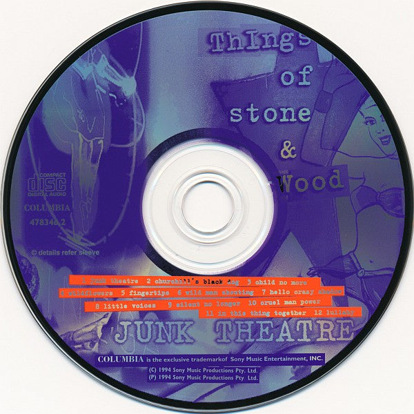 Things Of Stone And Wood* : Junk Theatre (CD, Album)