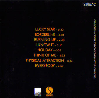 Madonna : The First Album (CD, Album, RE)