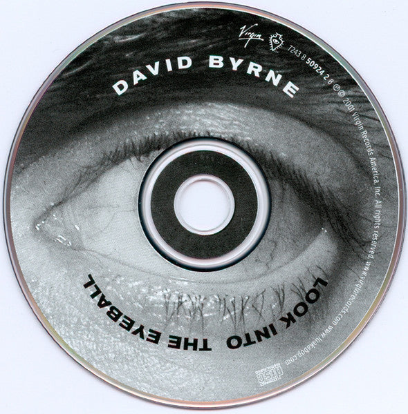 David Byrne : Look Into The Eyeball (CD, Album, O-C)