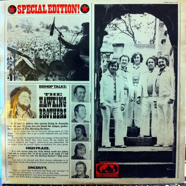 The Hawking Brothers : Special Edition (LP, Album, Gat)