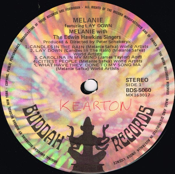 Melanie (2) : Candles In The Rain (LP, Album)