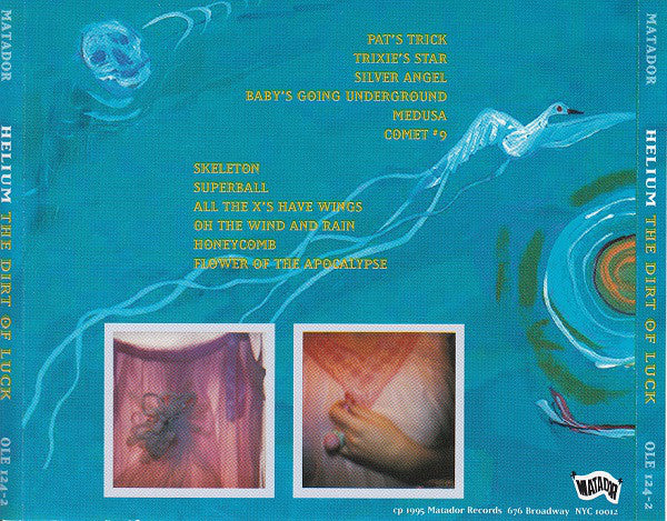 Helium (3) : The Dirt Of Luck (CD, Album)