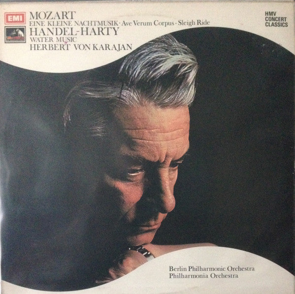 Wolfgang Amadeus Mozart, Georg Friedrich Händel, Michael Haydn, Berliner Philharmoniker, Herbert von Karajan : Eine Kleine Nachtmusik, Ave Verum Corpus, Sleigh Ride (LP, Album)