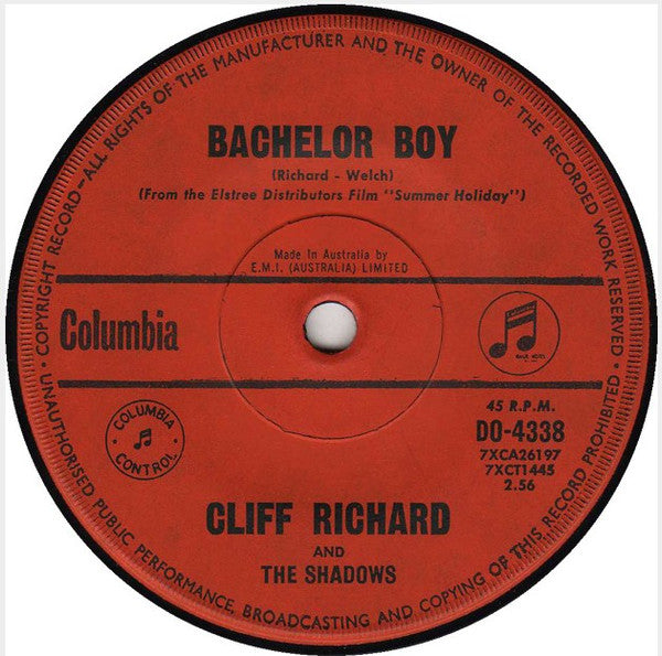 Cliff Richard And The Shadows* : The Next Time (7", Single)