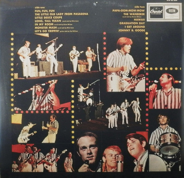 The Beach Boys : Beach Boys Concert (LP, Album, RE)