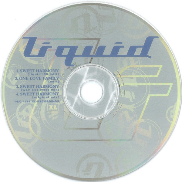 Liquid : Sweet Harmony / One Love Family (CD, Single)