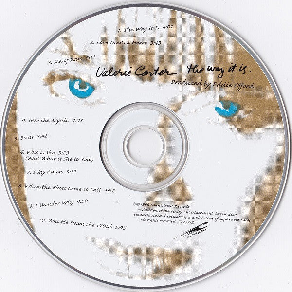Valerie Carter : The Way It Is (CD, Album)