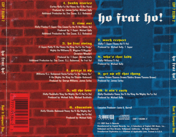 Ho Frat Ho!* : G-90 Style (CD, Album)