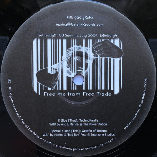 Marina (2) & Bad Boy Pete & Ant : Free Me From Free Trade (12")