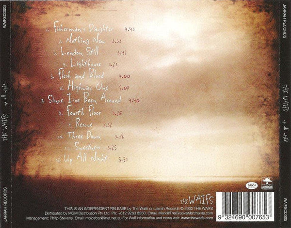 The Waifs : Up All Night (CD, Album)