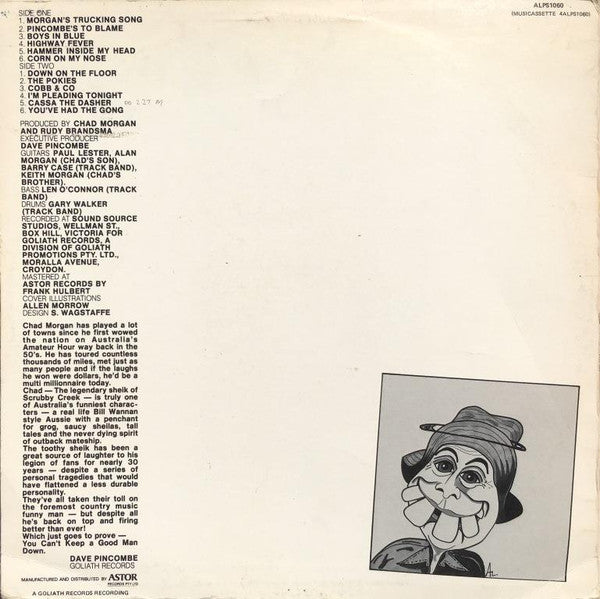 Chad Morgan : You Can't Keep A Good Man Down (LP, Album)