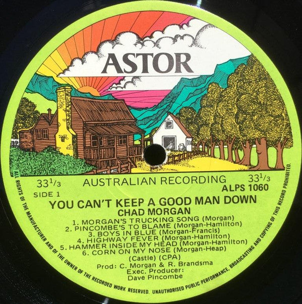 Chad Morgan : You Can't Keep A Good Man Down (LP, Album)