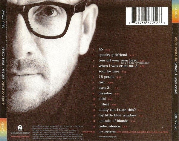Elvis Costello : When I Was Cruel (CD, Album)