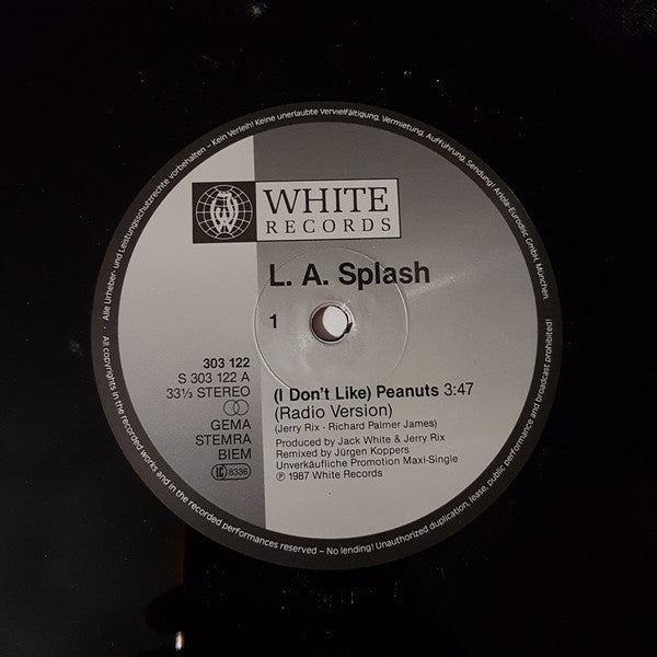 L.A. Splash : (I Don't Like) Peanuts (2x12", Ltd, Promo + Box)