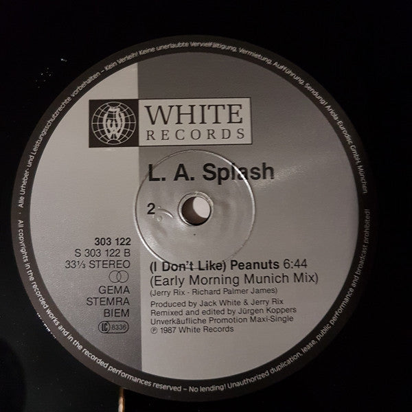 L.A. Splash : (I Don't Like) Peanuts (2x12", Ltd, Promo + Box)