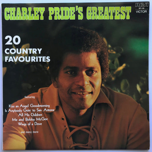 Charley Pride : Charley Pride's Greatest  (LP, Comp)