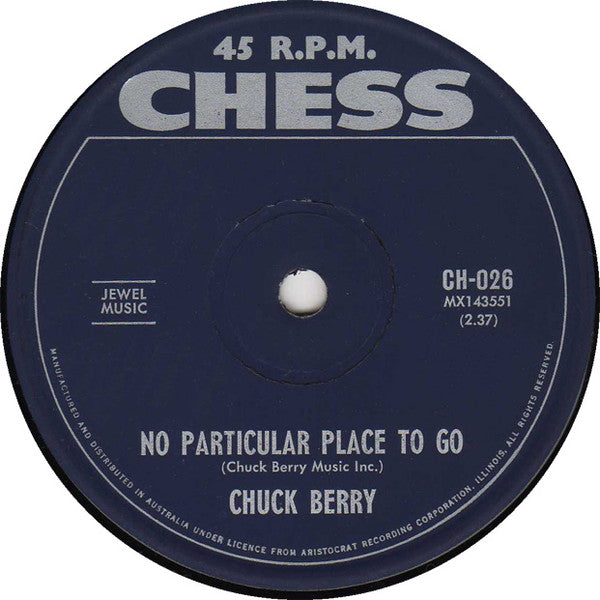 Chuck Berry : No Particular Place To Go (7")