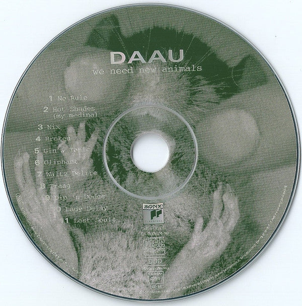 DAAU : We Need New Animals (CD, Album)